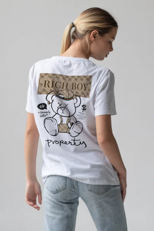 GARÇON RICHE, T-shirt Femme