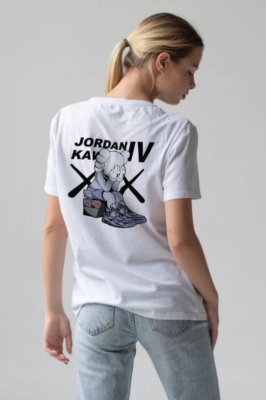 ours violent, T-shirt femme