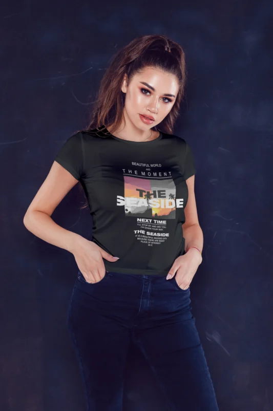 THE EASID , Женская футболка