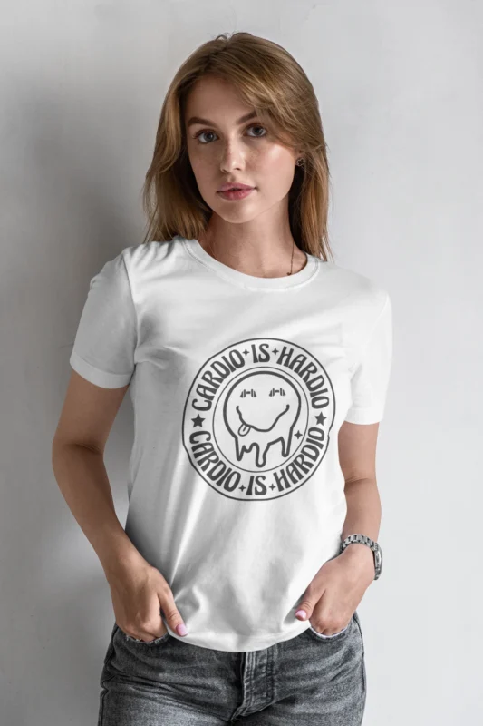 NEVER GIVE UP , T-shirt da donna