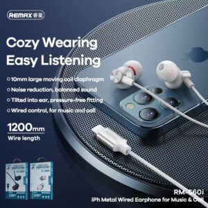 REMX iPH Metal Wired Earphone