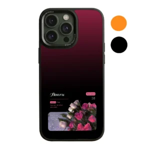 Μεταλλικό Πλαίσιο Κάμερας Θήκη Κινητού Flowers