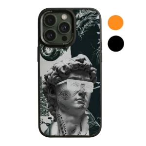 Μεταλλικό Πλαίσιο Κάμερας Θήκη κινητού με σχέδιο Μιχαήλ Άγγελου