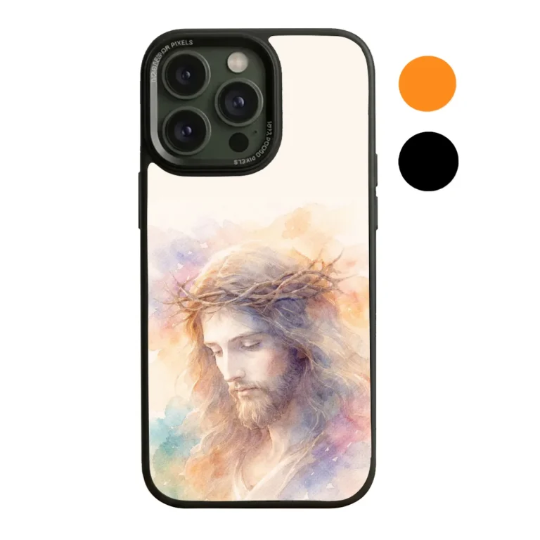 Μεταλλικό Πλαίσιο Κάμερας Θεματική Θήκη Κινητού - Ιησούς