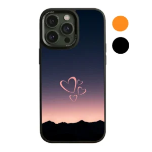 Μεταλλικό Πλαίσιο Κάμερας Θήκη κινητού με σχέδιο καρδιές