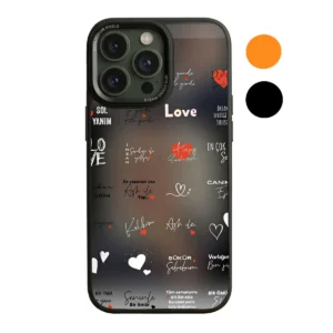 Μεταλλικό Πλαίσιο Κάμερας Θήκη κινητού Love