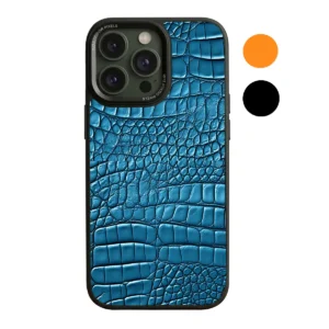 Μεταλλικό Πλαίσιο Κάμερας Θήκη κινητού με σχέδιο κροκό