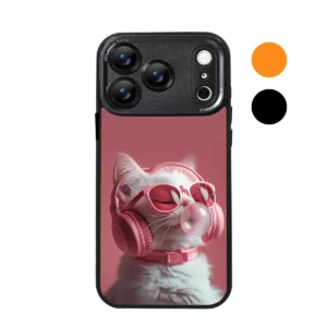 Μεταλλικό Πλαίσιο Κάμερας-Θήκη Κινητού Γάτα